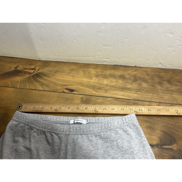 Johnny Was Women's Gray Embroidered Floral Print Cotton Blend Leggings Small - Picture 10 of 12